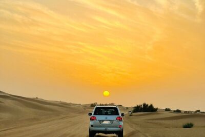 Sunset Safari with BBQ Dune Drive Camel Ride & Dune Buggy option - Dune Bashing and the Sunset Photo Stop: The Main Event