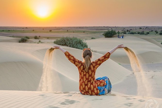 Sunset Safari With Dinner - Khaba Fort: quiet village views that feel far from the road