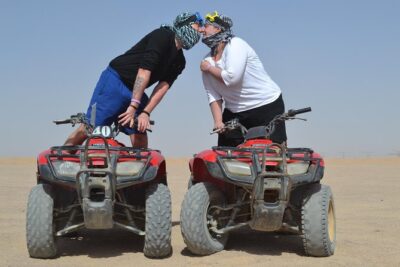 Super Safari Adventure ATV Quad & Camel Ride & Dinner - Hurghada - Pickup in an air-conditioned vehicle: helpful, but not guaranteed