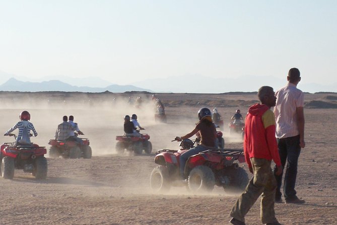 Super Safari Adventure ATV Quad & Camel Ride & Dinner - Hurghada - Bedouin village tour, camel ride, and tea tent stops