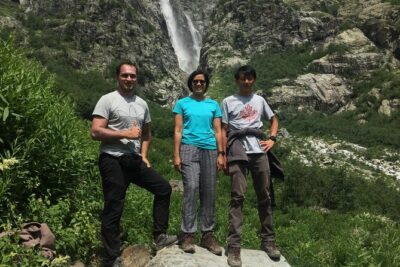 Svaneti Mountain Villages 4x4 Safari, tour from Kutaisi - Day 1 in Ushguli: Lamaria Church, Queen Tamar views, and the Shkhara Glacier hike
