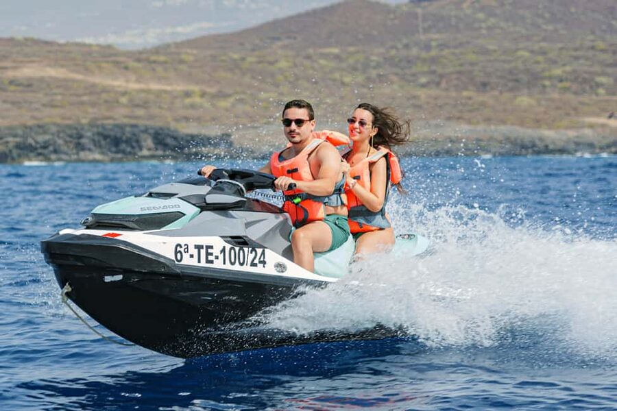 Tenerife: Jet Ski Ocean Safari with Optional Transfer - Las Galletas: where you switch from land planning to Atlantic adrenaline