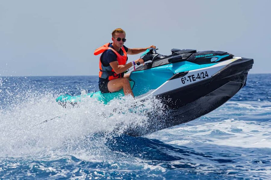Tenerife: Jet Ski Ocean Safari with Optional Transfer - Duration expectations: from a quick thrill to a longer session
