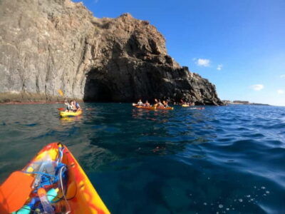 Tenerife: Kayak Sea Safari with Snorkel and Snacks - Los Cristianos coastline by kayak: what paddling feels like in real life