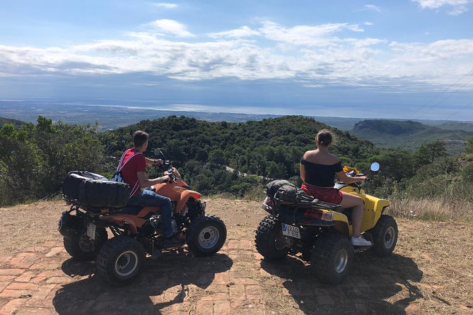 Tour 2 hours Quad Safari Salou - The best stop: Mont-roig del Camp and its panoramic hermitage views