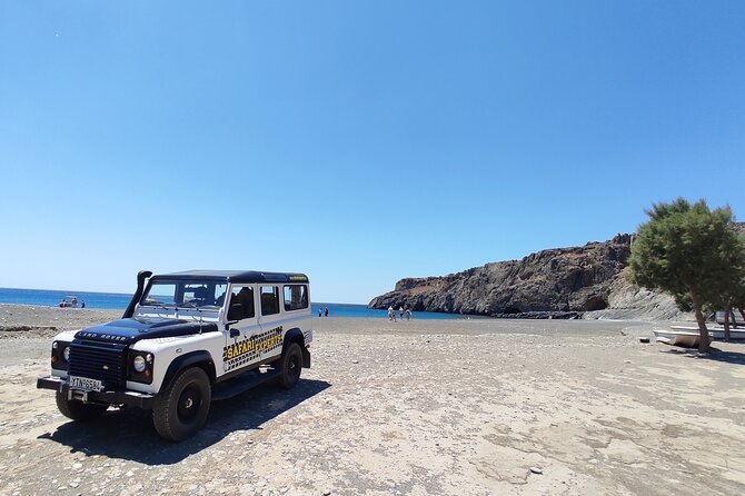 Trypiti beach and gorge Jeep Safari - Zaros Lake and Messara: the best way to begin