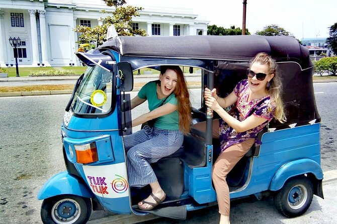 Tuk Tuk Private Safari Tour Exploring Sri Lanka's Capital Colombo - Viharamahadevi Park and Seema Malakaya Temple at Beira Lake: breathing room and quiet focus