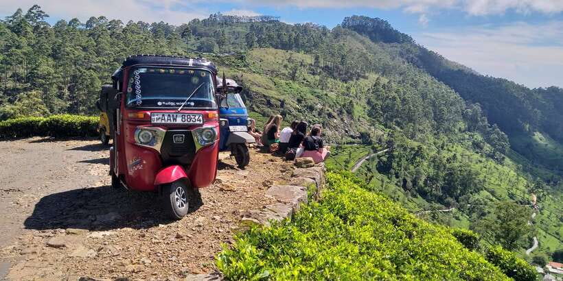 Tuk-Tuk Safari Liptons seat,Tea Fields Hike,TeaFactory Tour - Ella-to-Haputale, but it feels like a mini adventure