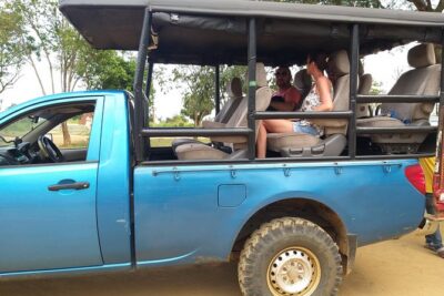 Udawalawa National Park half day Safari - How Pickup and the A/C Ride Make This Safari Easier