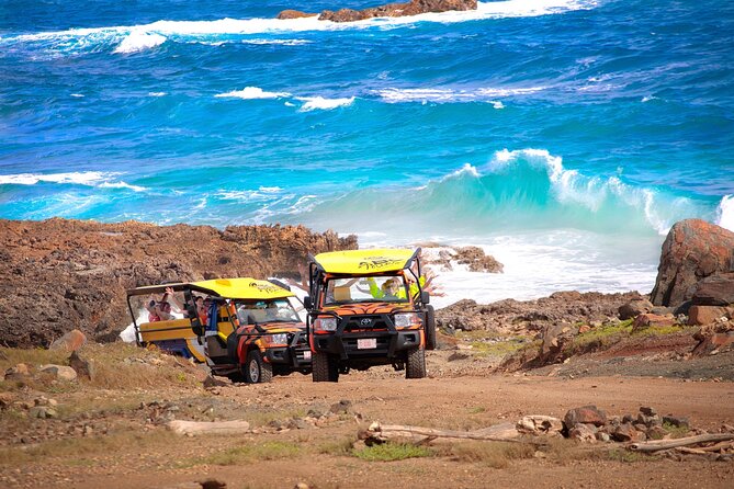 Ultimate Island Jeep Safari with Natural Pool, Baby Beach & Lunch - A Rugged Aruba Jeep Caravan That Hits Natural Pool and Baby Beach