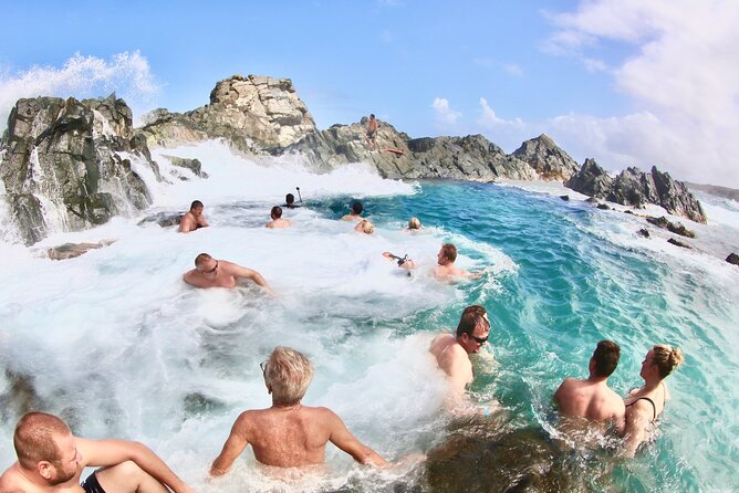 Ultimate Island Jeep Safari with Natural Pool, Baby Beach & Lunch - Baby Beach After the Park: Calm Southern Water and Easy Snorkeling