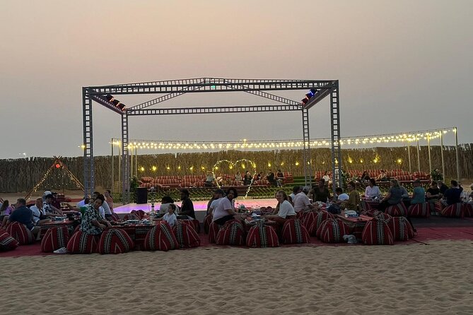 VIP Desert Safari Abu Dhabi with Private Seating Area - Camel farm stop: a calmer break from the adrenaline