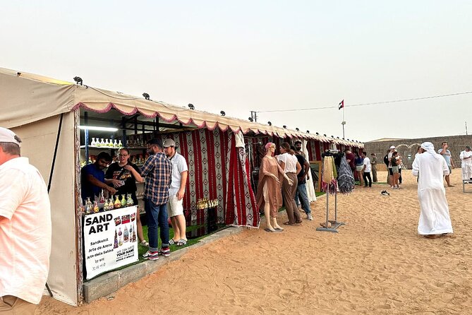 VIP Desert Safari Abu Dhabi with Private Seating Area - Falcon photos and Arabic costume: fun, but confirm the exact VIP inclusions