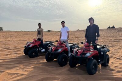 VIP Desert Safari, ATV, BBQ, Camel Ride, All Exclusive Services - Pickup, Timing, and the Desert Clock (2:30 pm Start)