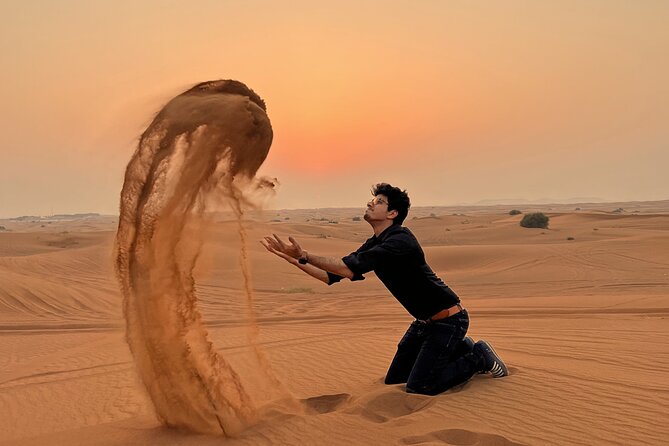 VIP Desert Safari, ATV, BBQ, Camel Ride, All Exclusive Services - Belly Dance, Tanura, Fire Show, and Stargazing Under Dubai Skies
