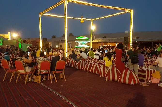 Vip Desert Safari Dubai with Camel Riding BBQ Dinner & Live Shows - Lahbab Stop: 30 Minutes of Dune Bashing + Photos in the Red Sand