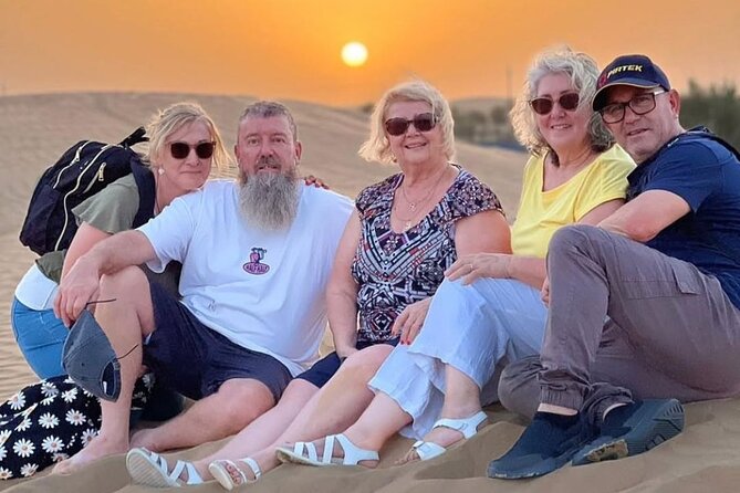VIP Desert Safari with 4x4 pick up & drop, camel ride bbq dinner - The Live Shows: Belly Dance, Tanoura, Fire, and More