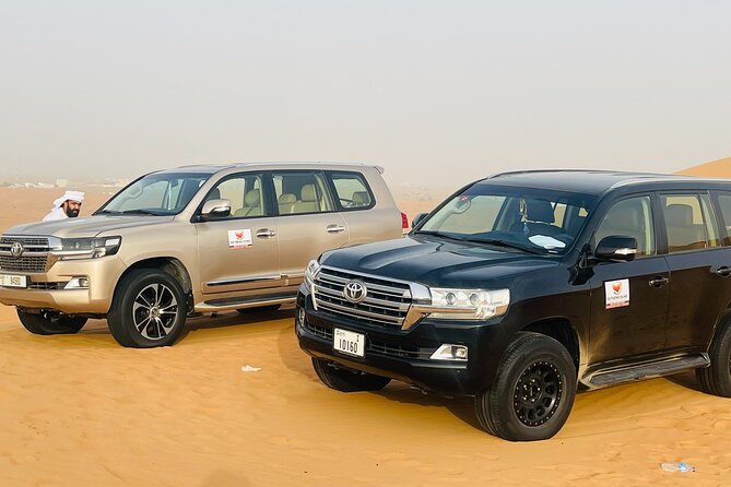 VIP Desert Safari with High Red Dune Bashing & Live BBQ Dinner - Lahbab’s red dunes: the 40–45 minute high-bashing session