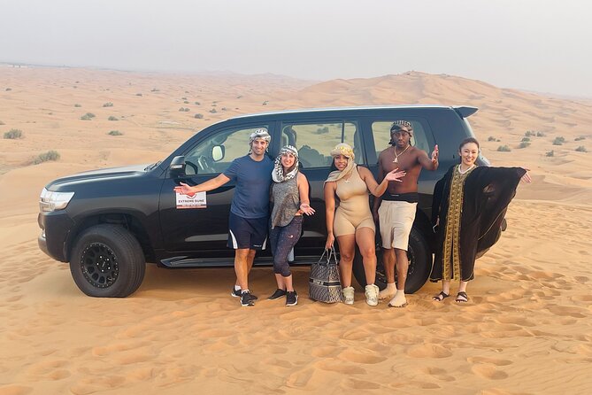 VIP Desert Safari with High Red Dune Bashing & Live BBQ Dinner - Belly dance, fire show, and Tanura: what the evening entertainment really feels like