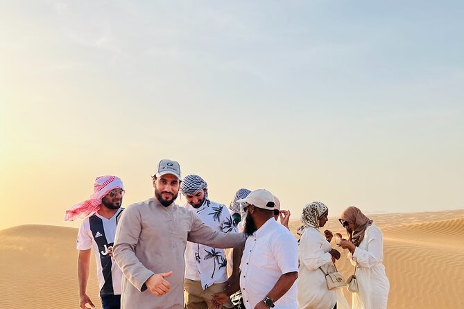 VIP Desert Safari with High Red Dune Bashing & Live BBQ Dinner - The driver and guide touch: why names like Imdad and Emdad matter