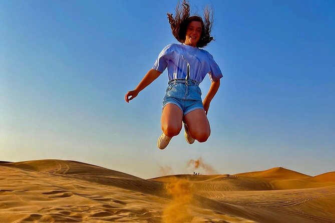 VIP Dubai Desert Safari with Quadbike,Sandboarding & BBQ dinner - First, You Get Shuttled From Your Hotel (And You Feel It’s Set Up)