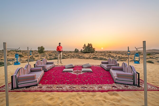 VIP Dubai Sunset Desert Safari: Camel Ride, BBQ, Unlimited Spirit - Hotel pickup in a modern 4x4: the start that sets the tone