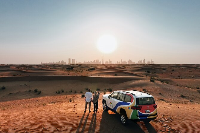 VIP Dubai Sunset Desert Safari: Camel Ride, BBQ, Unlimited Spirit - Henna painting and the live dance show (with Ramadan changes)