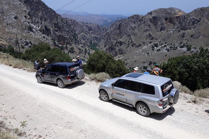 Wine & Olive Oil Tour with Lunch - Semi Private Safari Tour - The Chania Pickup and 4WD Pace