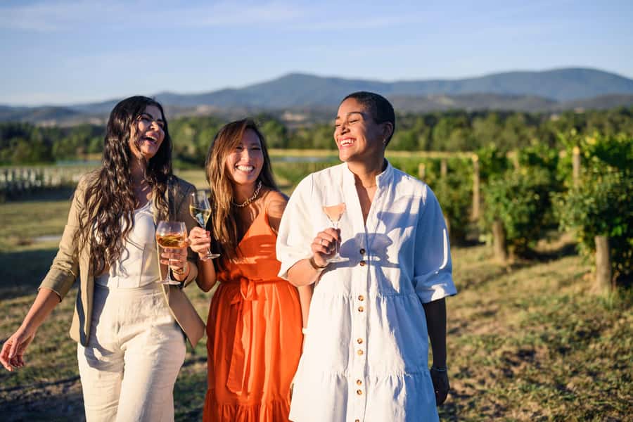 Yarra Valley Foodies Tour with Chandon and Kangaroo Safari! - The ride out of Melbourne and a strawberry farm stop